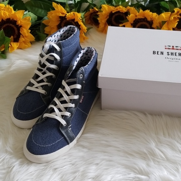 ben sherman percy high top sneaker